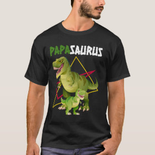 T-shirt Papa, Papa, Papa, Père, Dino, Dinosaures, Des Vête