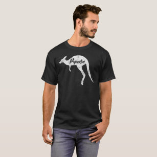T-shirt Papa Paparoo de kangourou