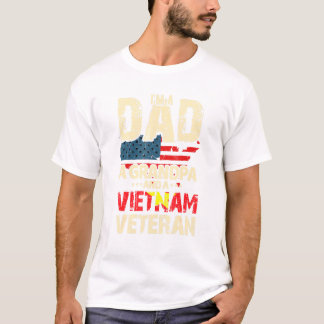 T-shirt Papa Papi Vietnam Vétérinaire Design