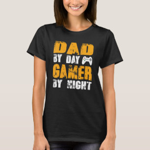 T-shirt Papa Par Jour Joueur Par Nuit 1