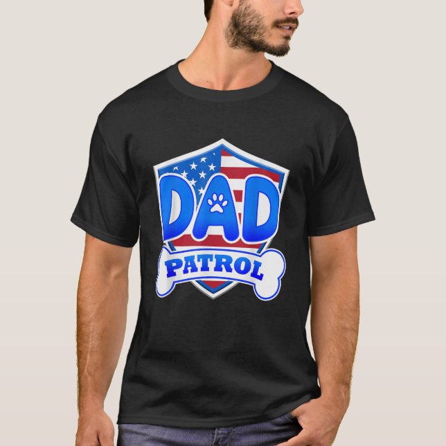 T-shirt Papa Patrol Chien (Devant)