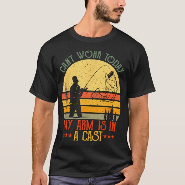 T-shirt Papa Pêcheur Drôle du Monde (Devant)