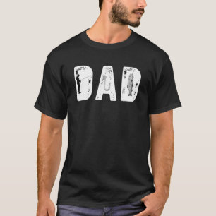 T-shirt Papa pêcheur homme graphique