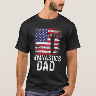 T-shirt Papa Père Graphic Gymnaste Gymnastique Acrobat Acr