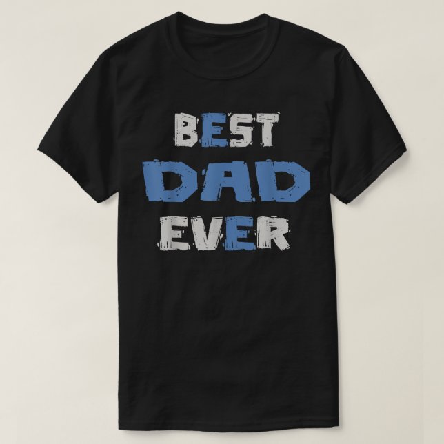 T-shirt papa, père papa, jour du père, robe de che (Design devant)