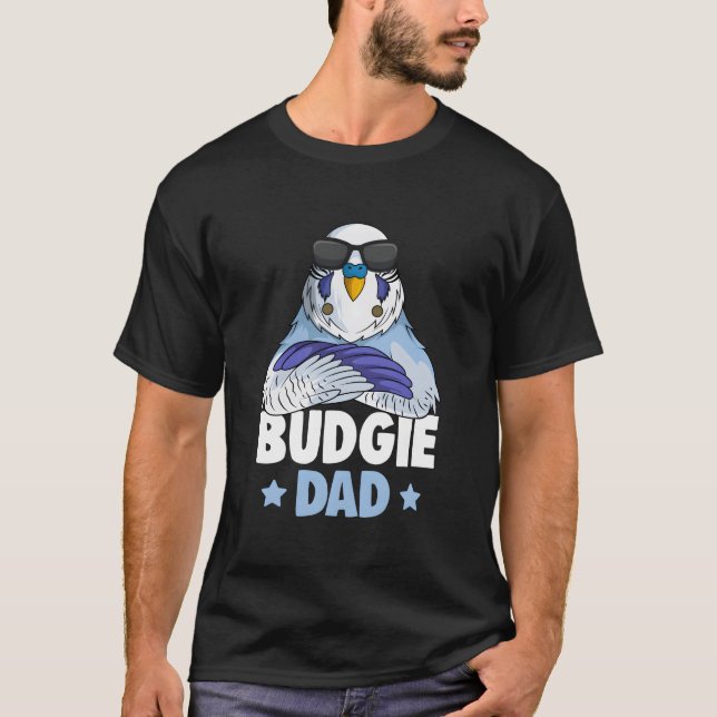 T-shirt Papa Perruche ondulée Perruche (Devant)