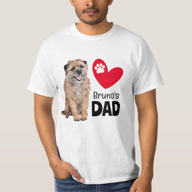 T-shirt papa personnalisé (Devant)