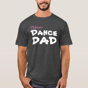 T-shirt Papa personnalisé de danse