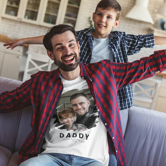 T-shirt Papa personnalisé | FÊTE DES PÈRES (Créateur téléchargé)