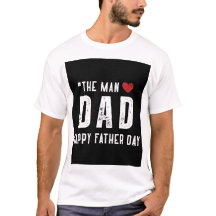 T-shirt papa personnalisé - Joyeux cadeau de fête