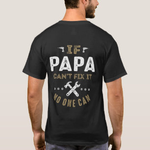 T-shirt Papa peut le réparer