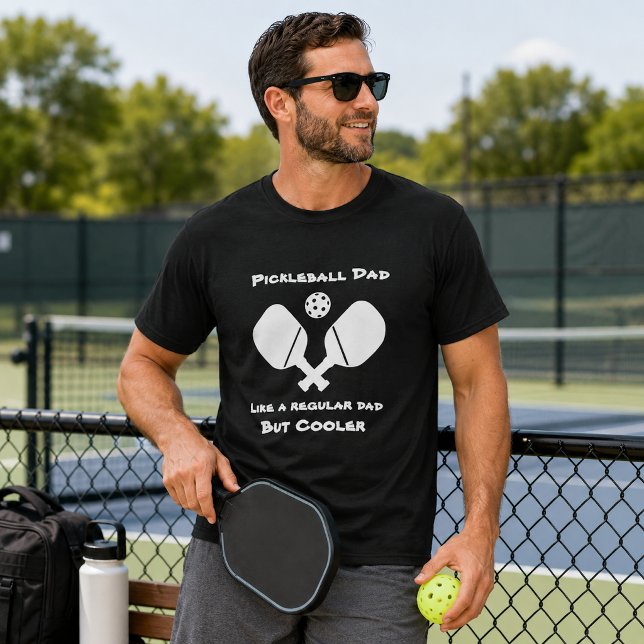 T-shirt Papa Pickleball Drôle (Créateur téléchargé)