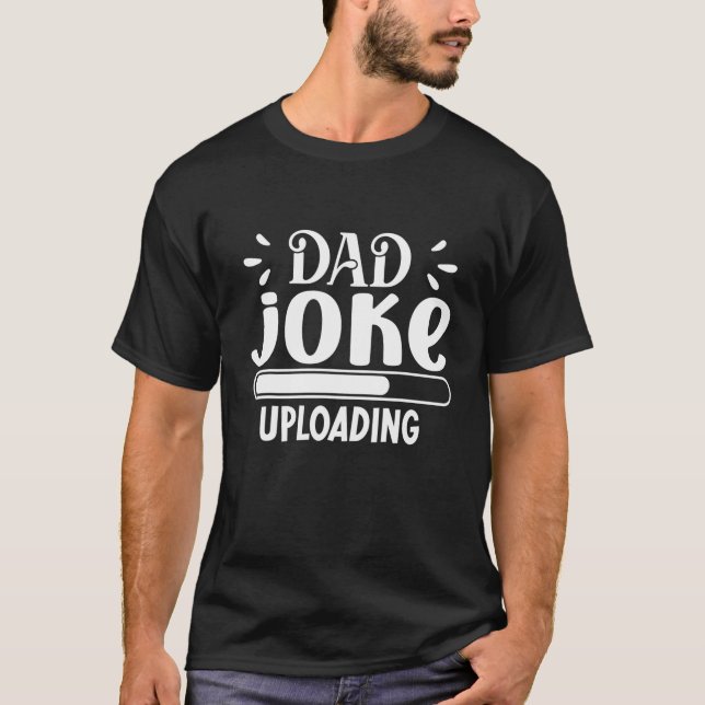 T-shirt Papa Plaisanter Télécharger Mème Drôle Charger Hom (Devant)