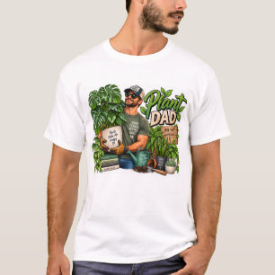 T-shirt Papa plante