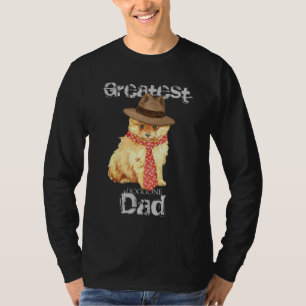 T-shirt Papa Poméranien