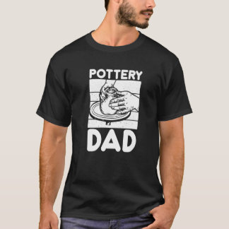 T-shirt Papa Poterie Potier Artiste Céramiste