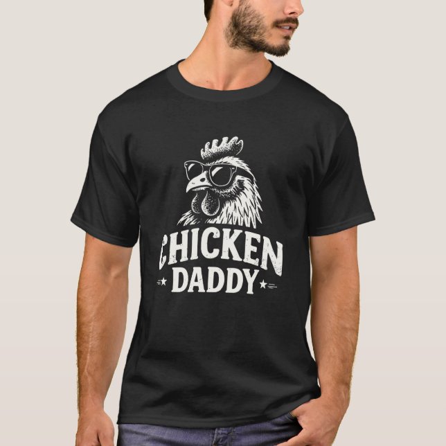 T-shirt Papa Poule 1 (Devant)