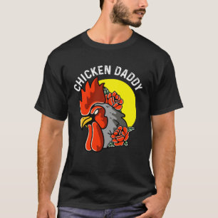 T-shirt Papa Poule Eleveur de Poulets