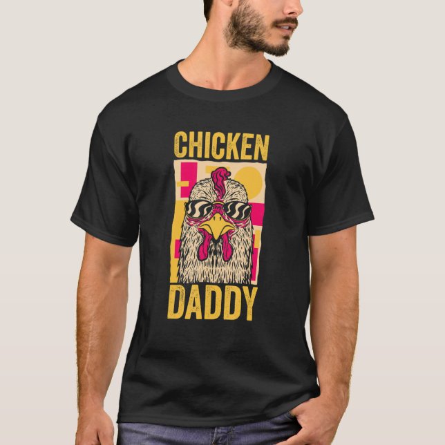 T-shirt Papa poulet (Devant)