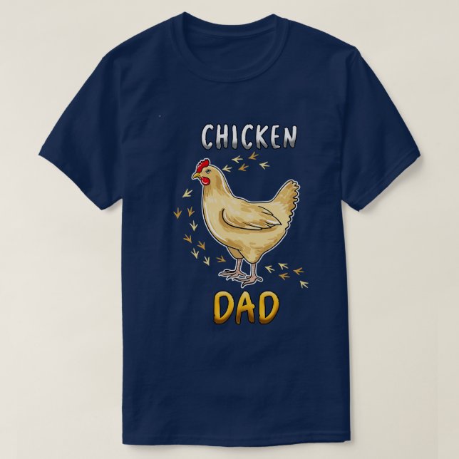 T-shirt Papa poulet (Design devant)