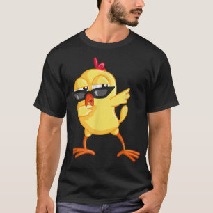 T-shirt papa poulet - Funny Farm Farmer Tee Père