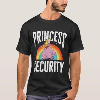 T-shirt Papa Princesse Sécurité