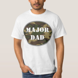 T-shirt Papa principal, fête des pères de militaires de