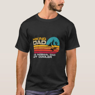 T-shirt Papa randonneur comme papa normal mais plus cool P