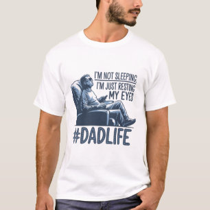 T-shirt Papa Repose yeux drôle de citation cadeau