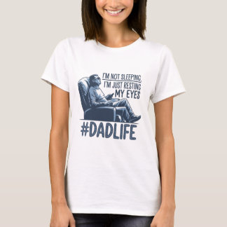 T-shirt Papa Repose yeux drôle de citation cadeau