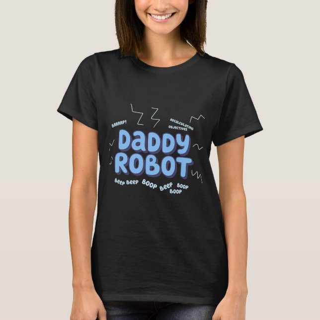 T-shirt Papa Robot (Devant)