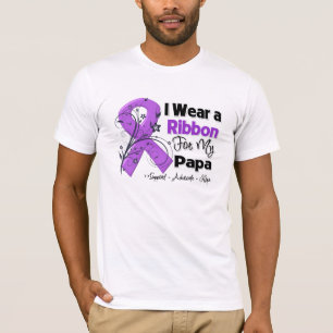 T-shirt Papa - ruban de Cancer pancréatique