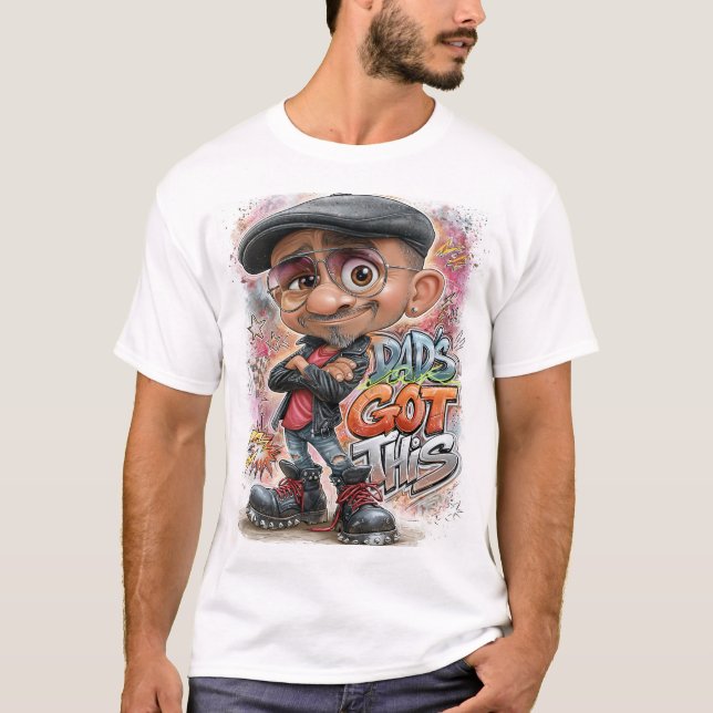 T-shirt Papa S'en Occupe (Devant)