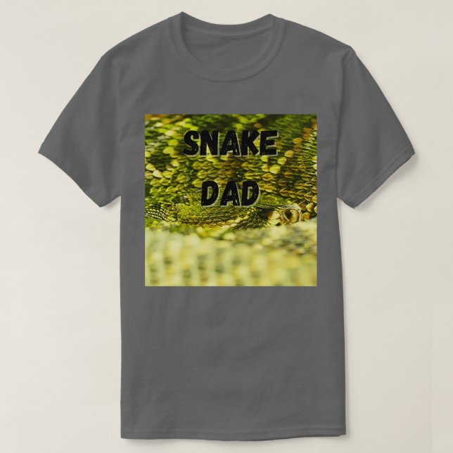 T-shirt Papa serpent (3) (Design devant)