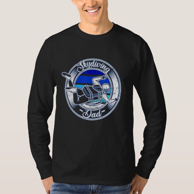 T-shirt Papa Skydiving (Devant)