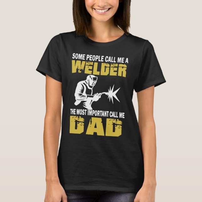 T-shirt Papa Soudure (Devant)