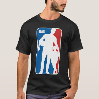 T-shirt Papa Sports Basket Papa Fils Silhouette Fête des P
