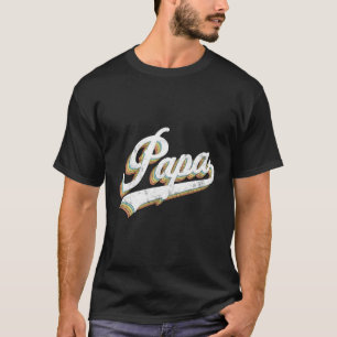 T-shirt Papa Style Father’S Jour Pour Papa Grandpa
