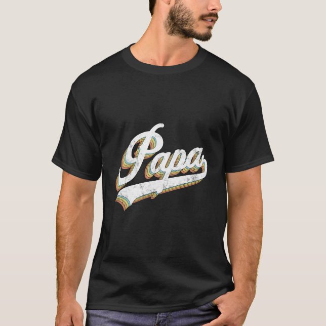 T-shirt Papa Style Fatherâ€™S Jour Pour Papa Grandpa (Devant)