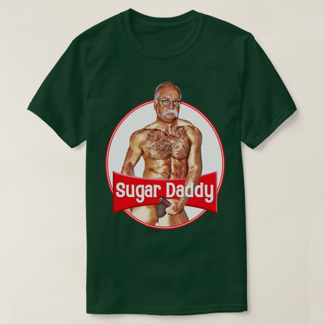 T-shirt Papa sucre (Design devant)