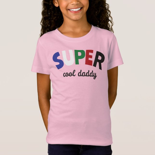 T-Shirt Papa super cool (Devant)