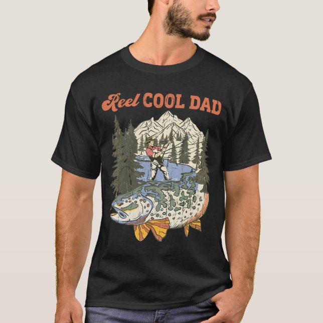 T-shirt Papa super cool (Devant)