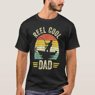 T-shirt Papa super cool Fête des Pères Pêcheur Pêche Vinta
