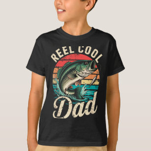 T-shirt Papa super cool Vintage drôle d'hommes pêche corre