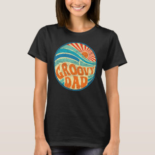 T-shirt Papa super les années 70 Nostalgie esthétique Hipp