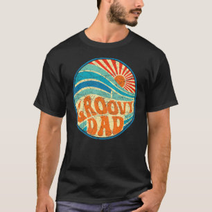 T-shirt Papa super les années 70 Nostalgie esthétique Hipp