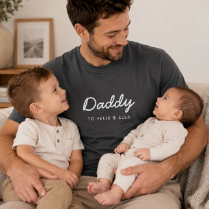 T-shirt Papa   T-shirt Papa personnalisé Cadeau de