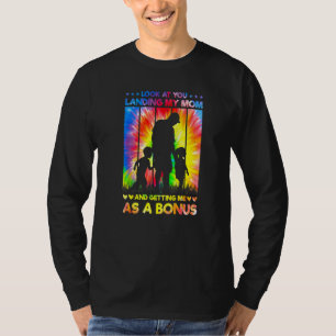 T-shirt Papa Te Regarde Atterrir Ma Mère Qui M'Ait Comme U