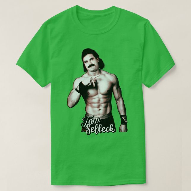 T-shirt Papa Tom Selleck (Design devant)