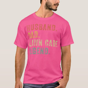 T-shirt Papa Tonte De Gazon Légende De L'entretien De Pelo